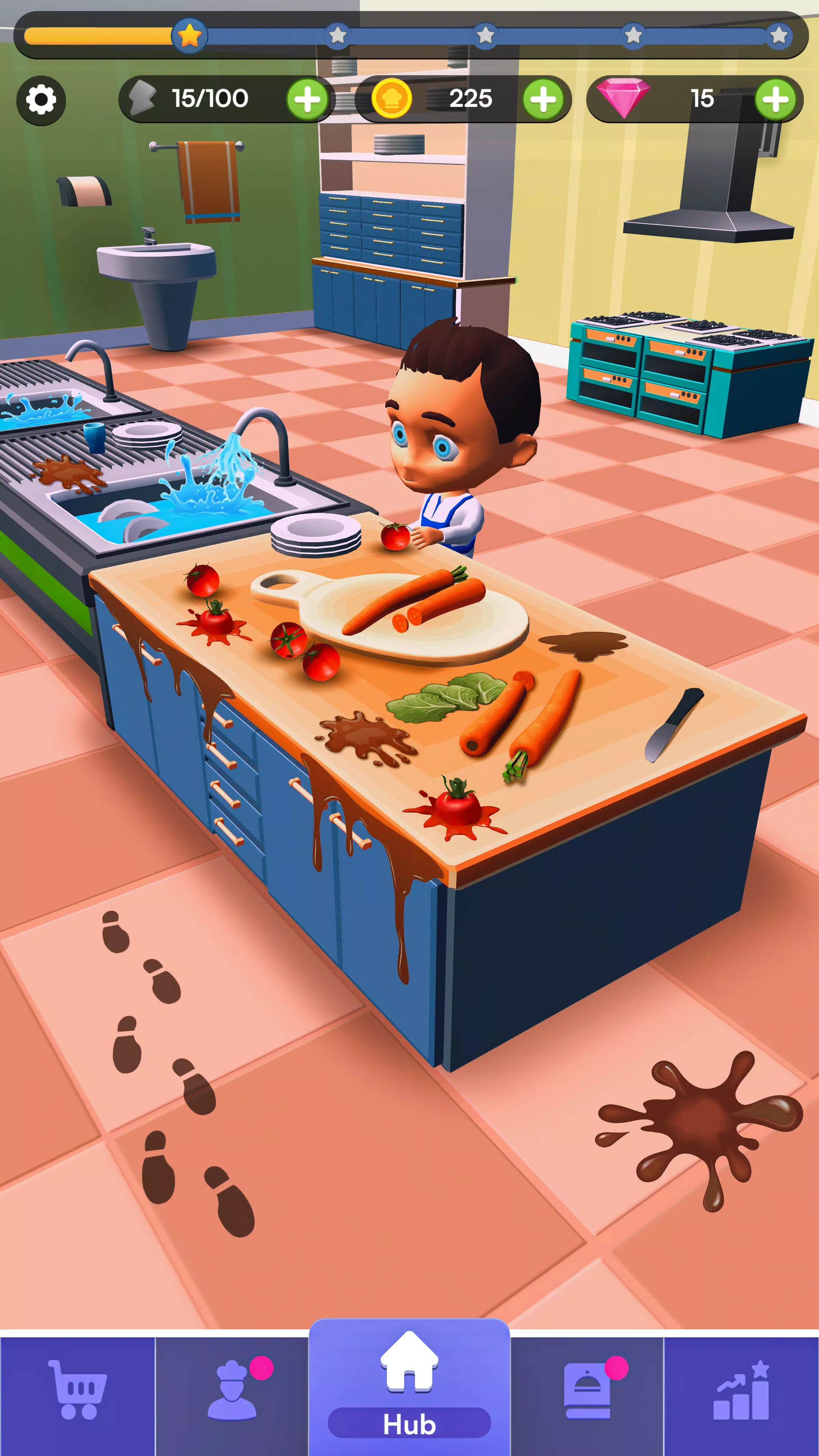 Idle Restaurant Tycoon: Match3 Screenshot2