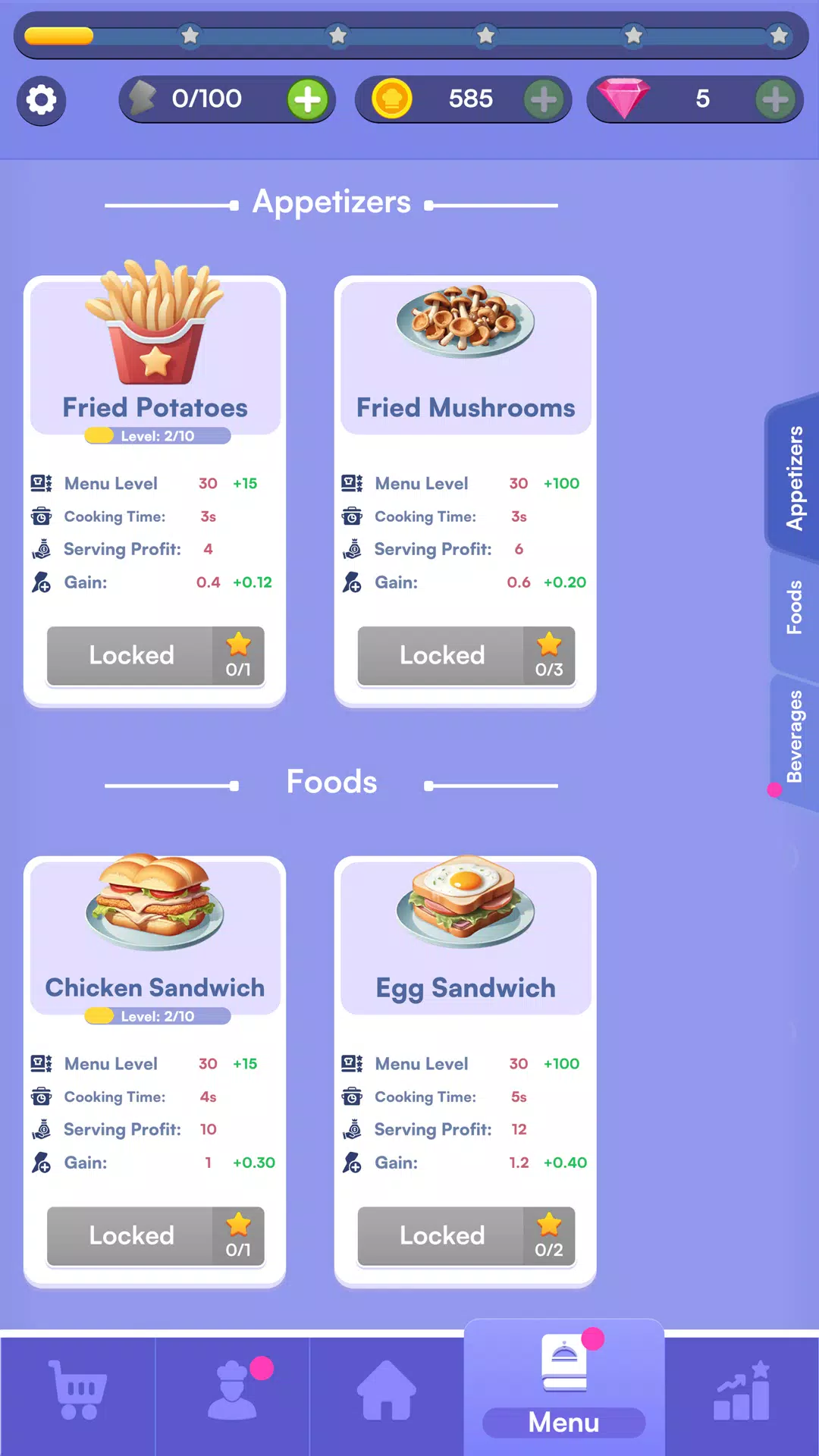 Idle Restaurant Tycoon: Match3 Screenshot4