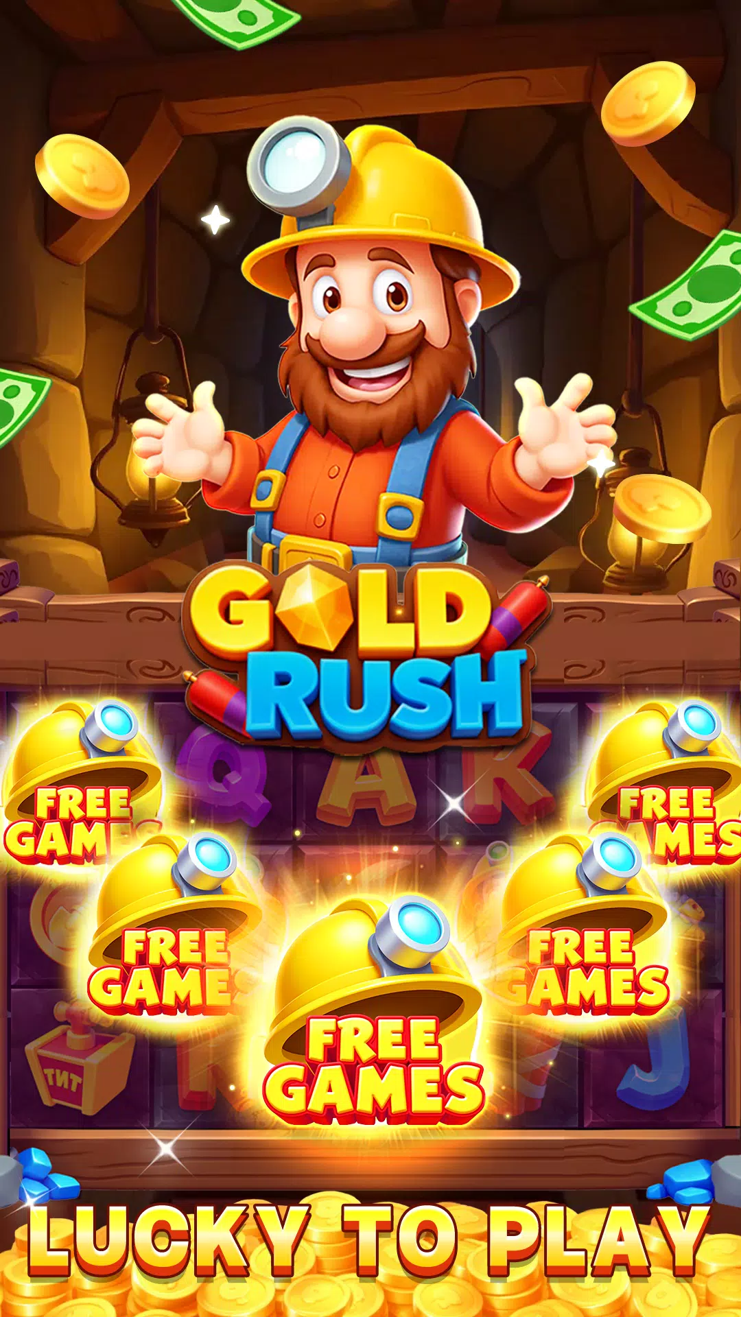 Gold Rush-Miner Slot Screenshot1