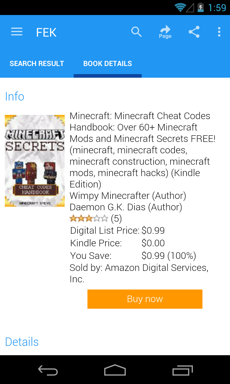 FBK eBooks for Kindle Screenshot5