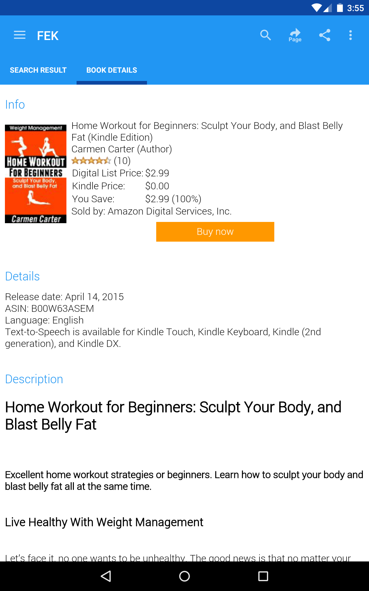 FBK eBooks for Kindle Screenshot13