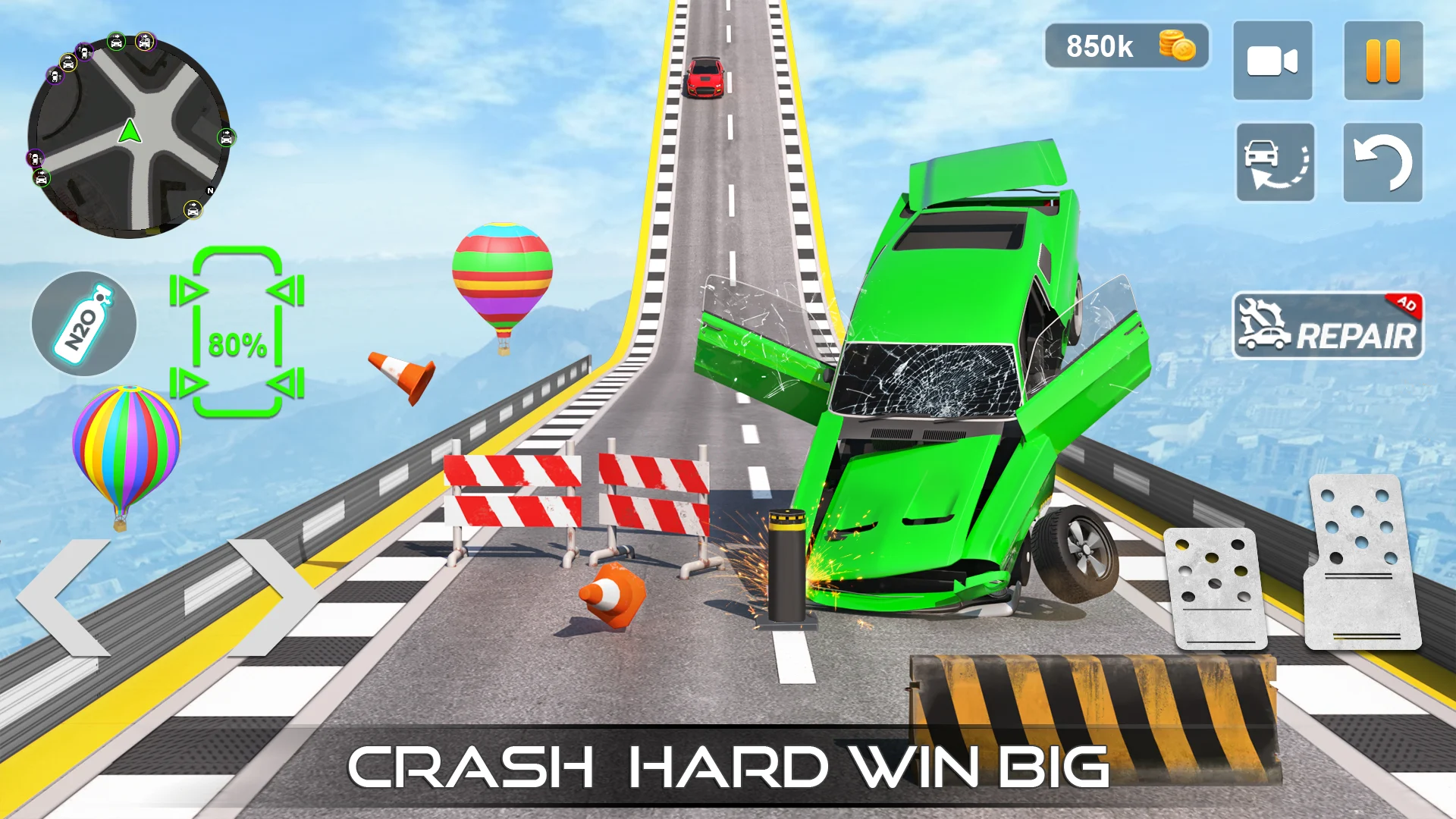 Car Crash Games Mega Car Games Screenshot3