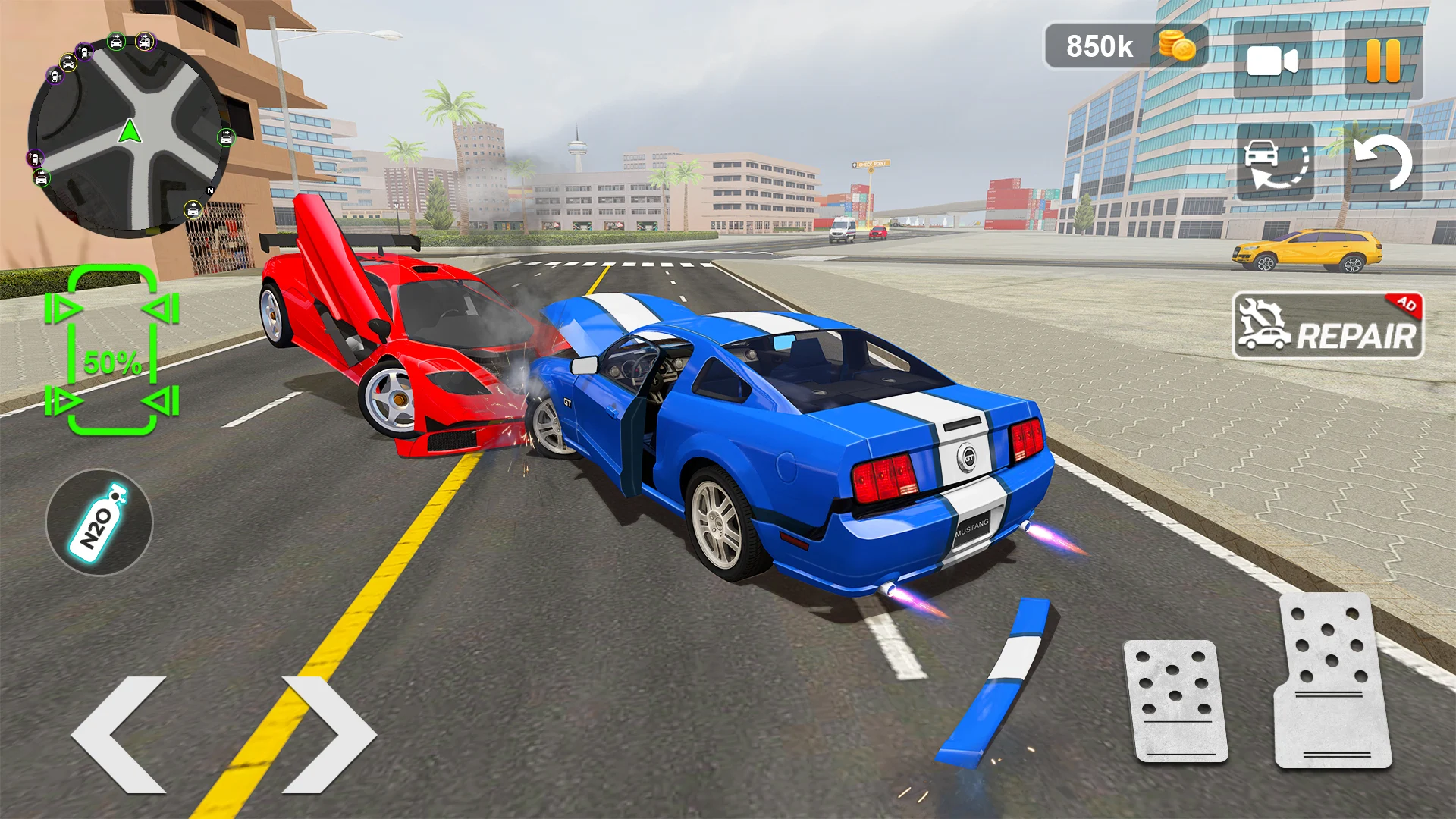 Car Crash Games Mega Car Games Screenshot9