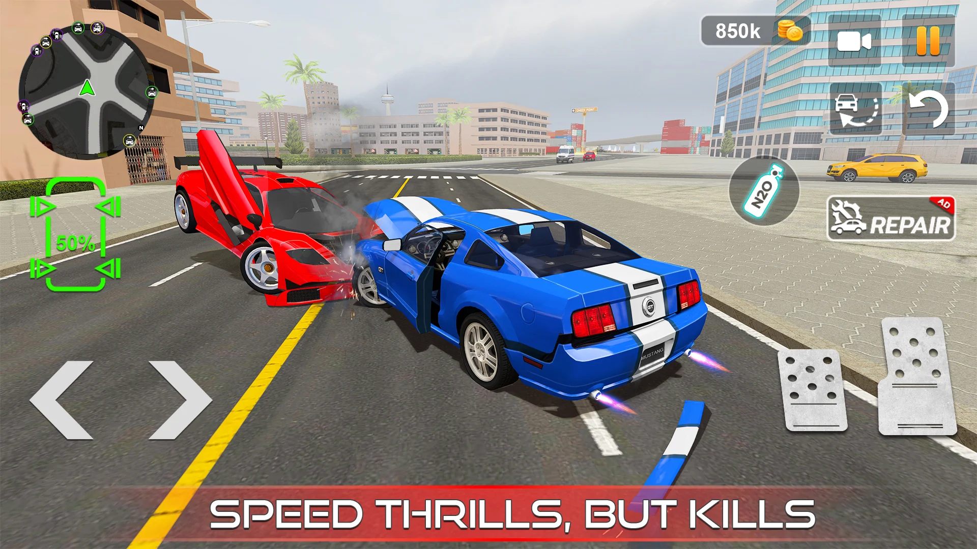 Car Crash Games Mega Car Games Screenshot1