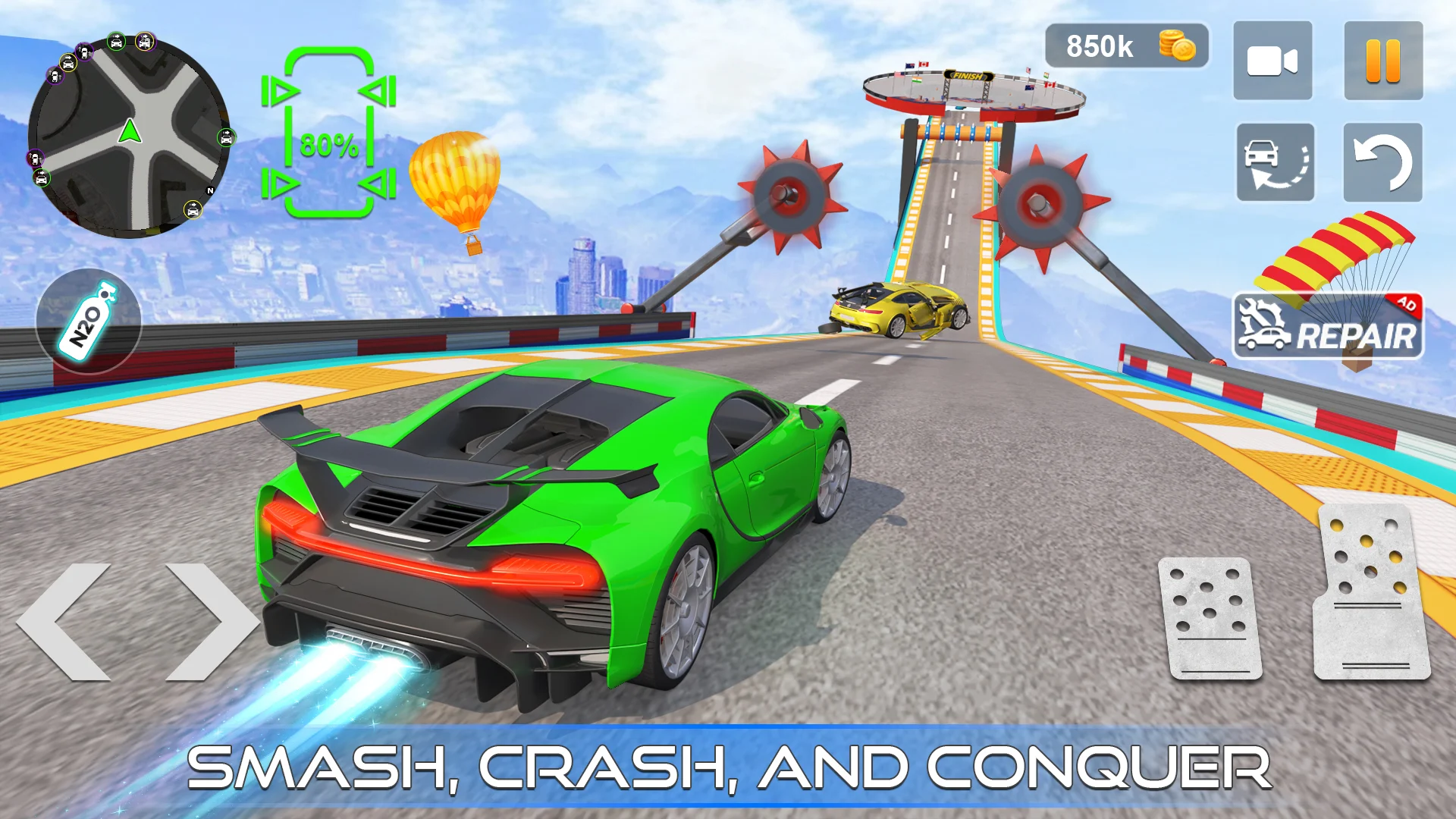 Car Crash Games Mega Car Games Screenshot4