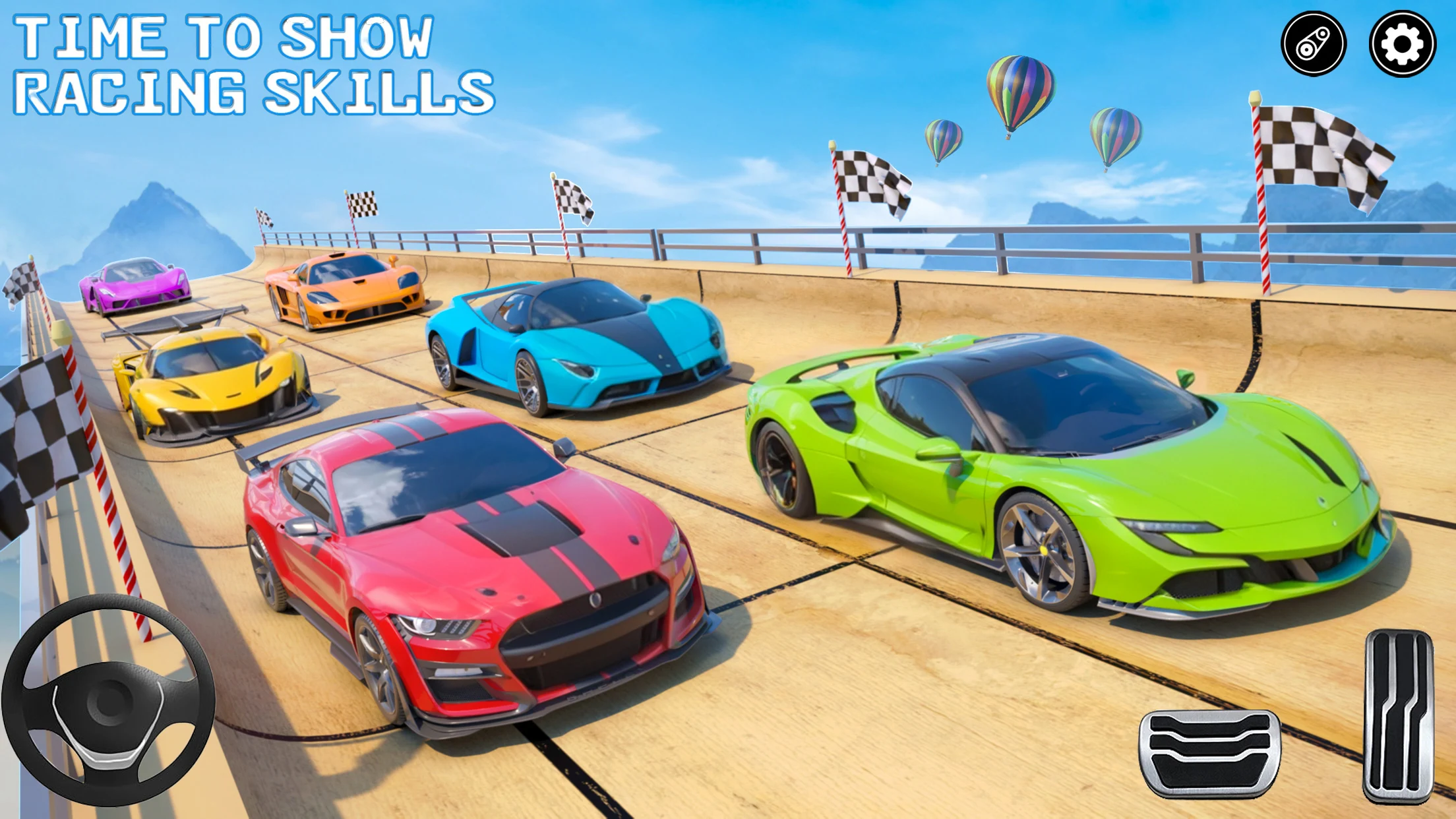 Crazy GT Stunt Car Racing Screenshot4