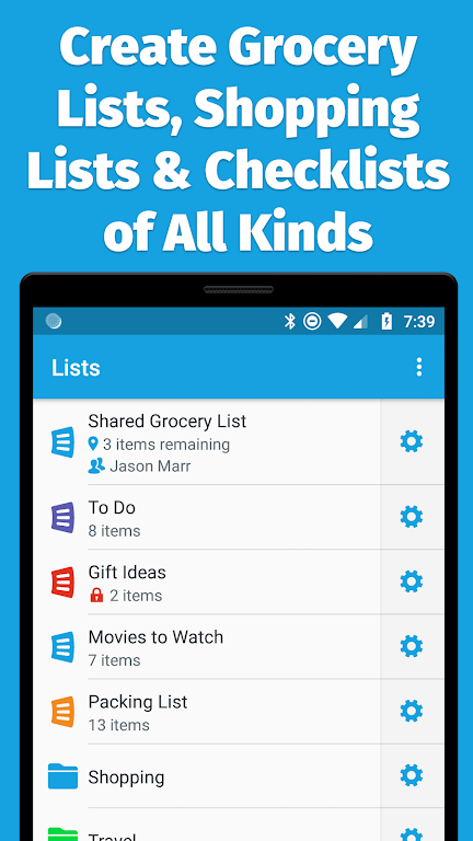 AnyList Screenshot1