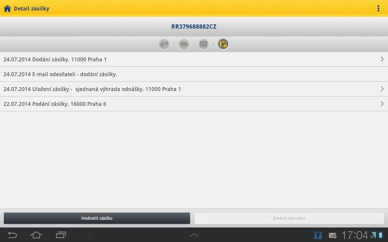 Pošta Online Screenshot17
