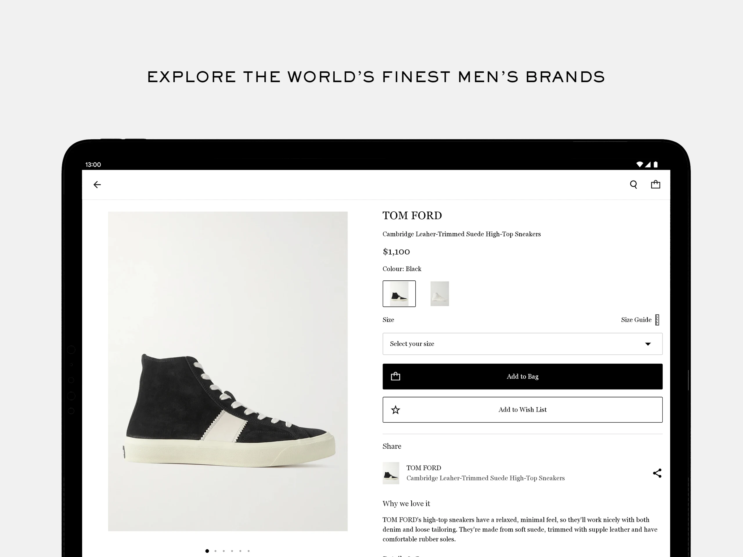 MR PORTER: Shop men’s fashion Screenshot12