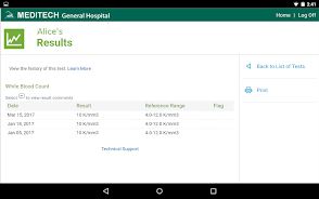 MEDITECH MHealth Screenshot10