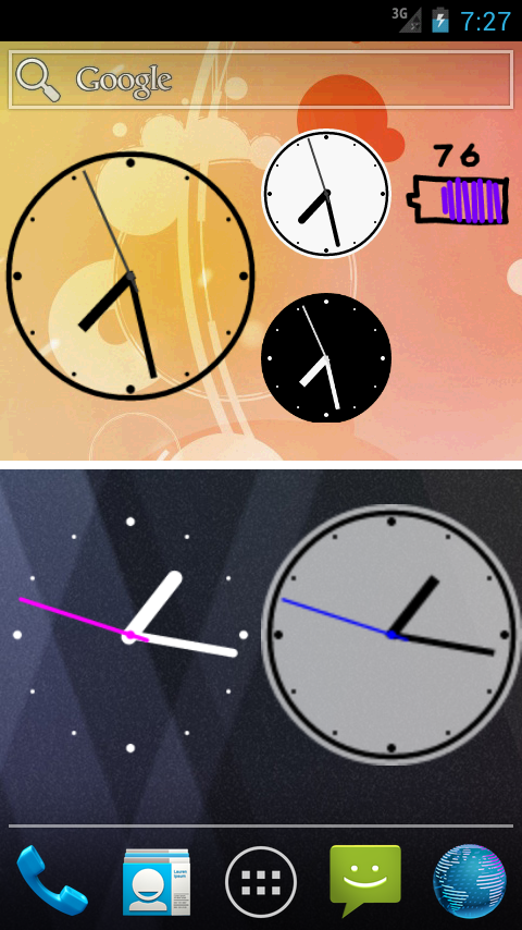 Simple Analog Clock [Widget] Screenshot4