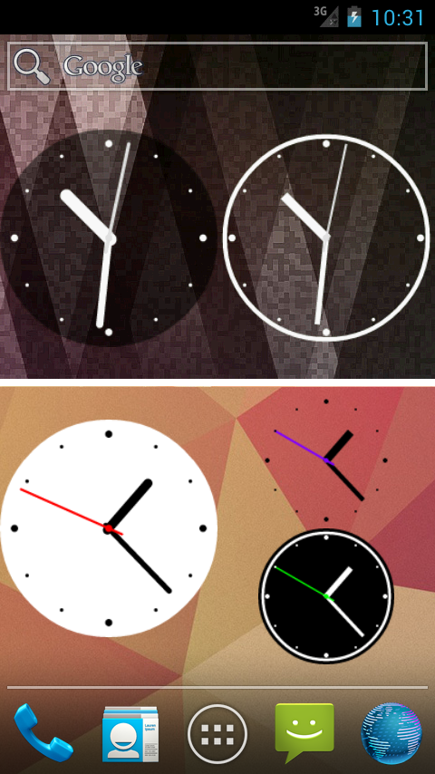Simple Analog Clock [Widget] Screenshot3