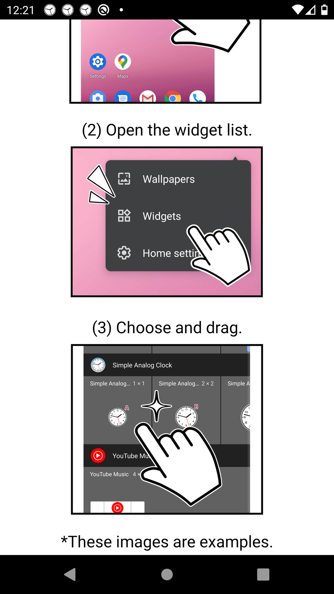 Simple Analog Clock [Widget] Screenshot7