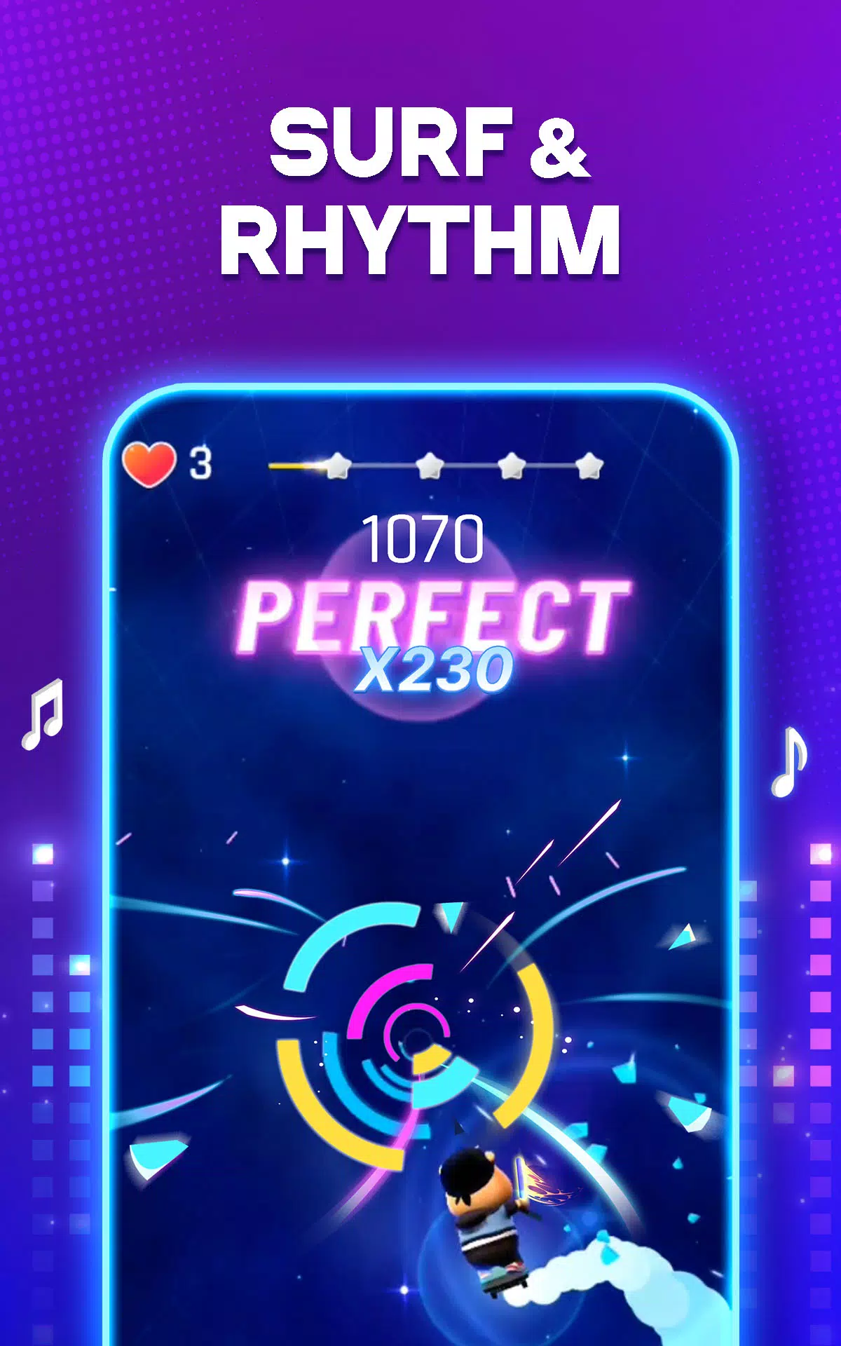 Capy Saber Surf: 3D Dance Rush Screenshot7