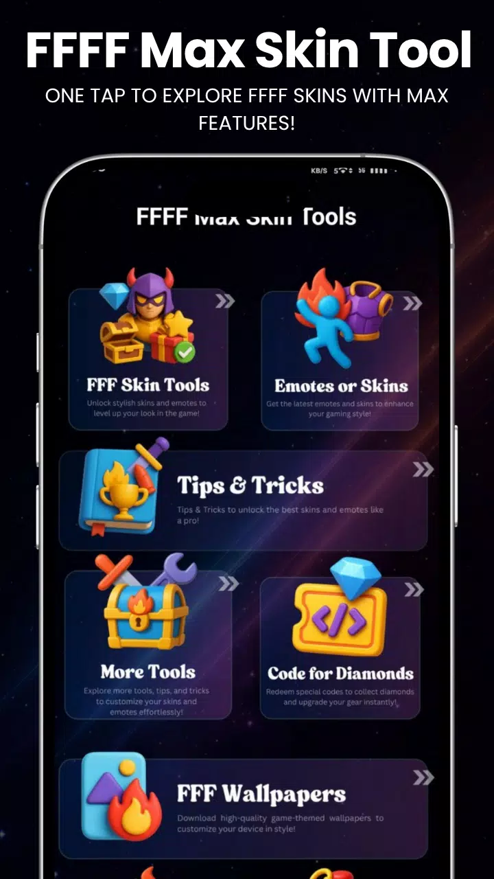 FFFF max Skin Tools & Diamonds Screenshot3
