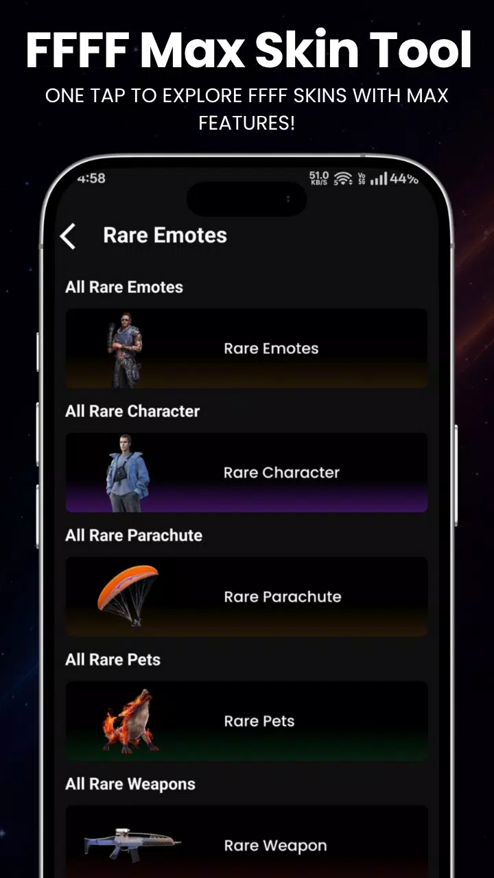FFFF max Skin Tools & Diamonds Screenshot5