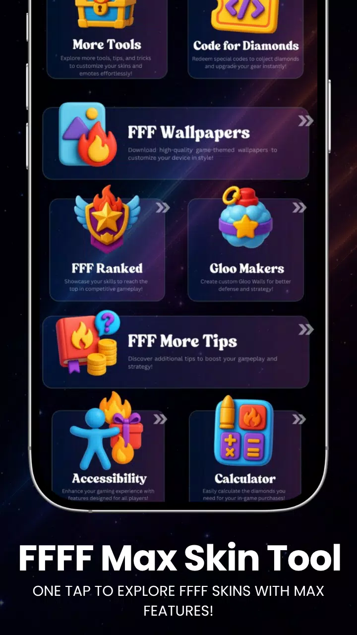 FFFF max Skin Tools & Diamonds Screenshot4