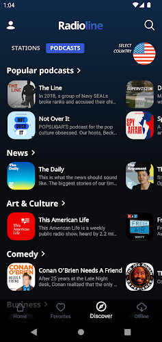 Radioline: Radio & Podcasts Screenshot4