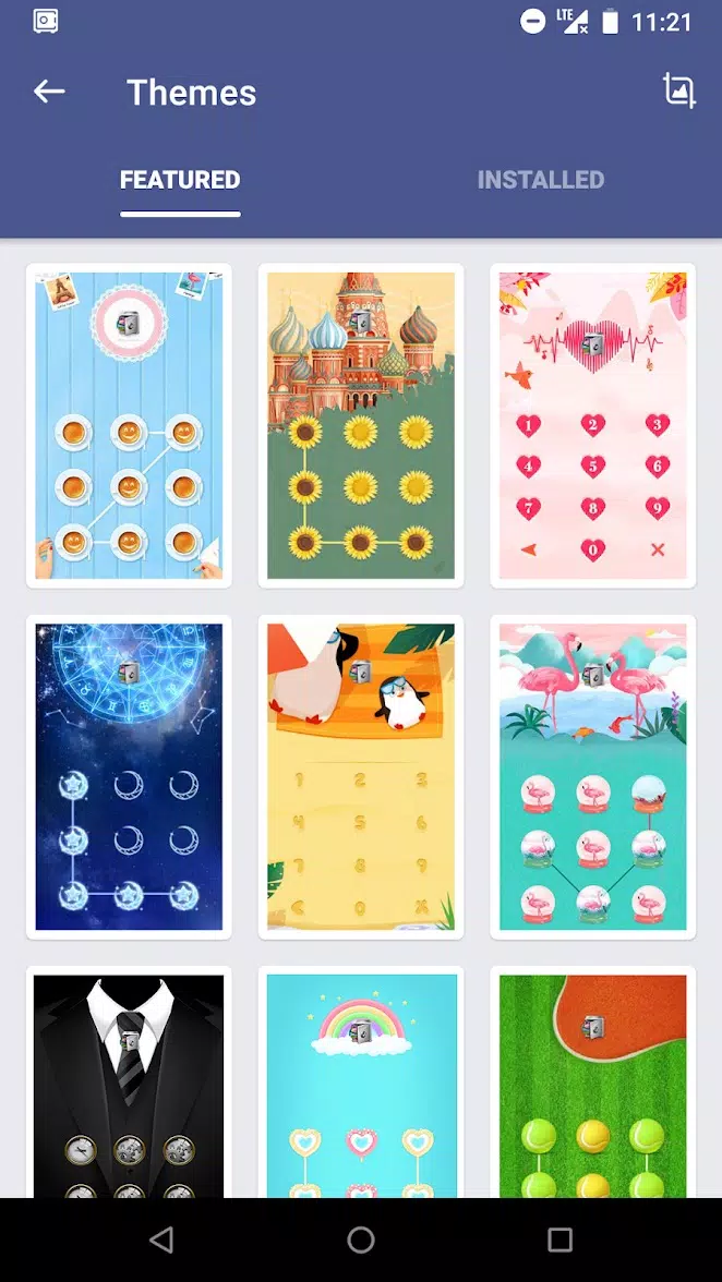 AppLock Theme Tulip Screenshot3