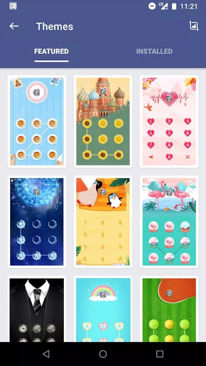 AppLock Theme Sky Screenshot3